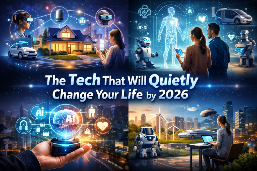 The Tech That Will Quietly Change Your Life by 2026 (Whether You’re Ready or&nbsp;Not)