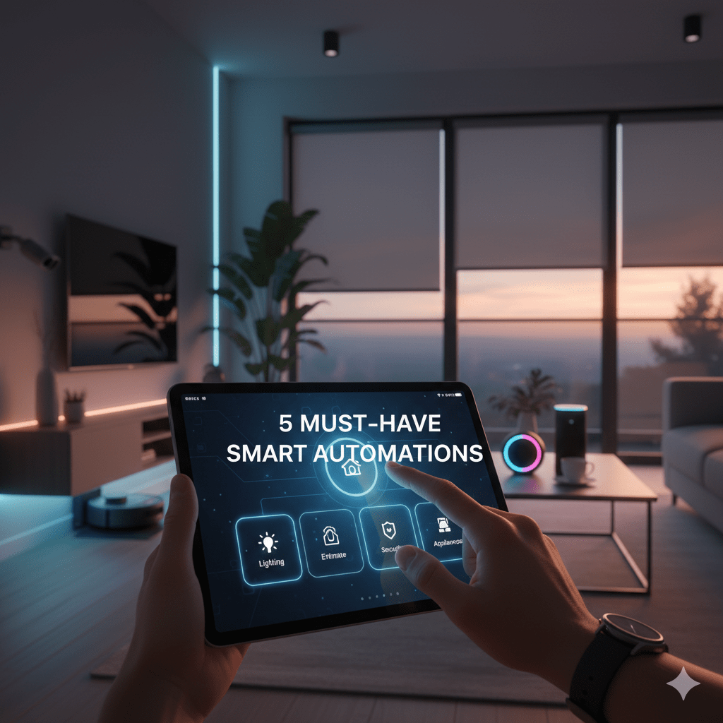 Transform Your Home: 5 Must-Have Smart&nbsp;Automations!